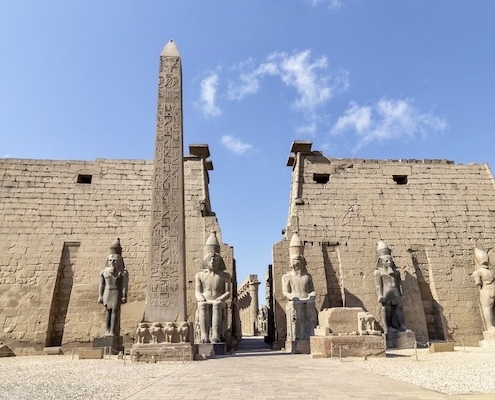 Egypt Jordan Tours from Australia Entrance to Luxor Temple Egypt Jordan Tours from Australia - Entrance to Luxor Temple
