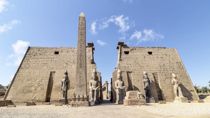 Egypt Jordan Tours from Australia Entrance to Luxor Temple Egypt Jordan Tours from Australia - Entrance to Luxor Temple