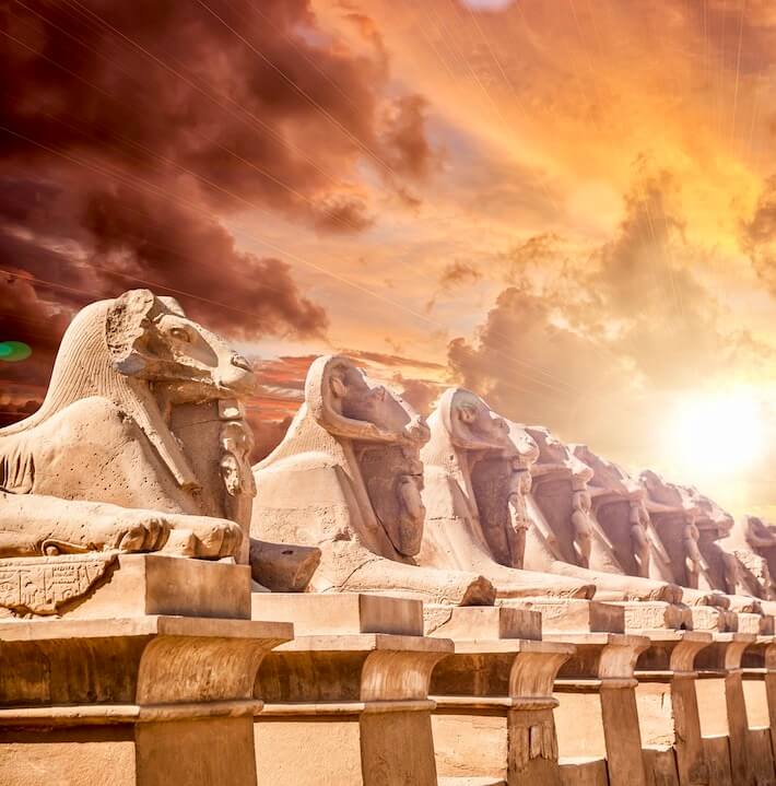 Luxury Egypt Tours Avenue of Sphinxes Luxury Egypt Tours - Avenue of Sphinxes, Luxor